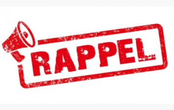 Rappel pour galette des rois