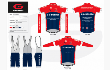 Dotation de maillot offert par le COB Cyclisme